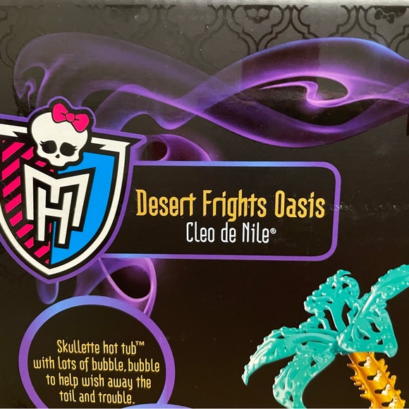 Monster High 13 Wishes Desert Frights Oasis and Cleo de Nile doll. 2012 NWT NRFB - Picture 3 of 12